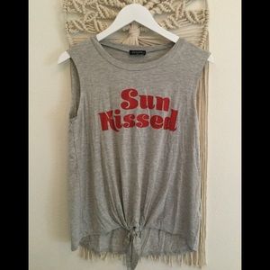 Zutter Sun Kisses Top💋 nwot